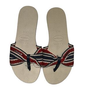 Havaianas Slip on Sandals(Size 6W)